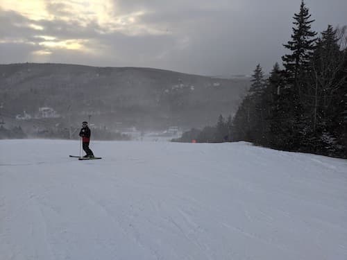 Minus twenty degrees celsius and we are still on the hill!